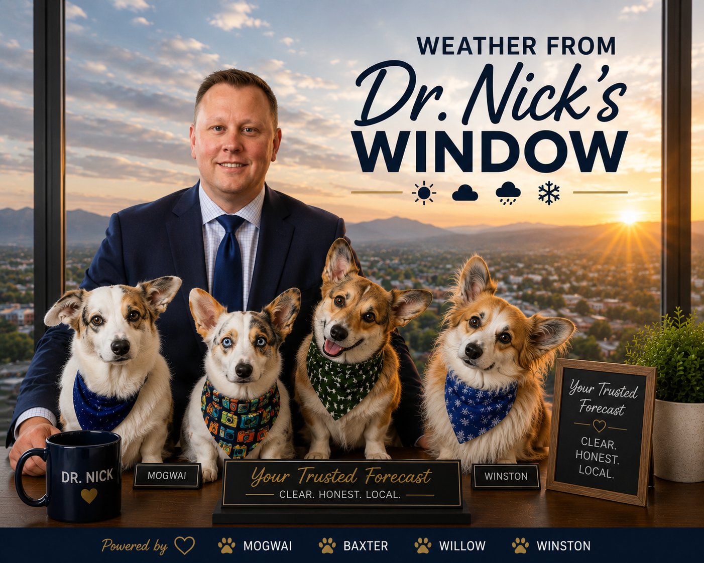 Weather From Dr. Nick's Window